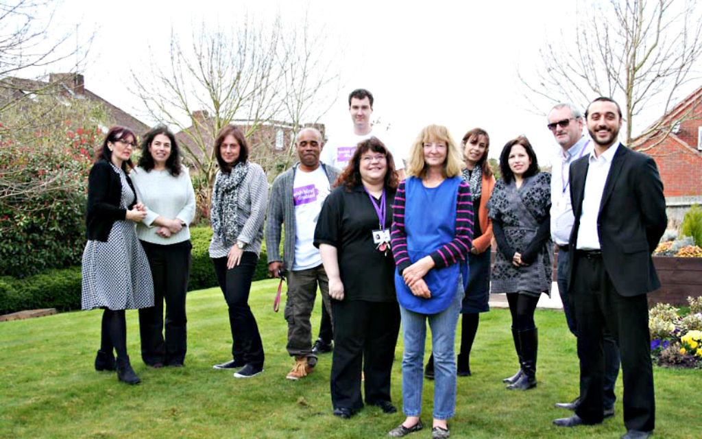 The team at Jewish Blind and Disabled