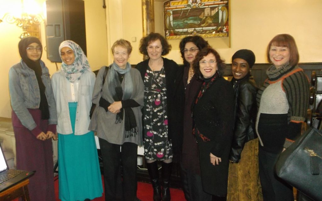 Several Jewish and Muslim women recited original writing at the event