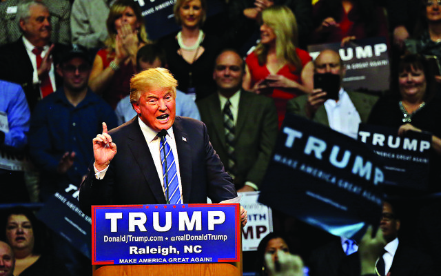 Republican presidential candidate Donald Trump (AP Photo/Ted Richardson)