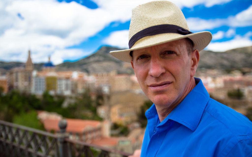 Programme Name: Blood and Gold: The Making of Spain - TX: 15/12/2015 - Episode: n/a (No. 2) - Picture Shows: in Alcoy, Spain. Simon Sebag Montefiore - (C) BBC - Photographer: Craig Hastings