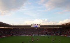 St Mary's Stadium, Southampton. St Mary's Stadium, Southampton.