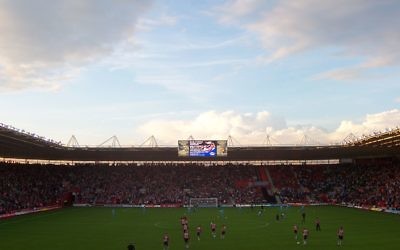 St Mary's Stadium, Southampton.