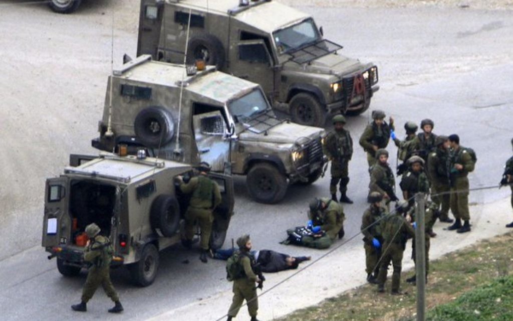 Israeli army responds to one of the attacks