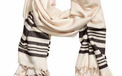 The tallit lookalike, retailing for £12.99, is being sold as a “striped scarf”.