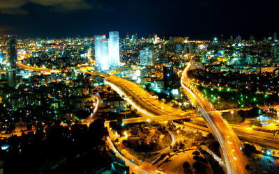 The bustling city of Tel Aviv is home to some of Israel's major banks and start-ups