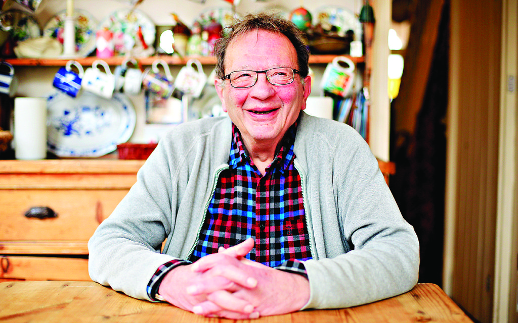 Larry Sanders, older brother of former United States presidential hopeful Bernie Sanders, at his home in Oxford.