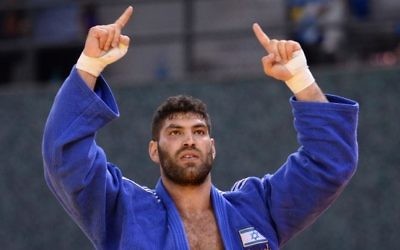 Israeli judo star Ori Sasson