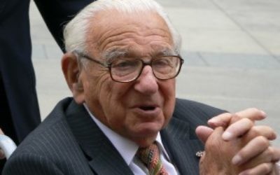 Sir Nicholas Winton was the architect of the Kindertransport