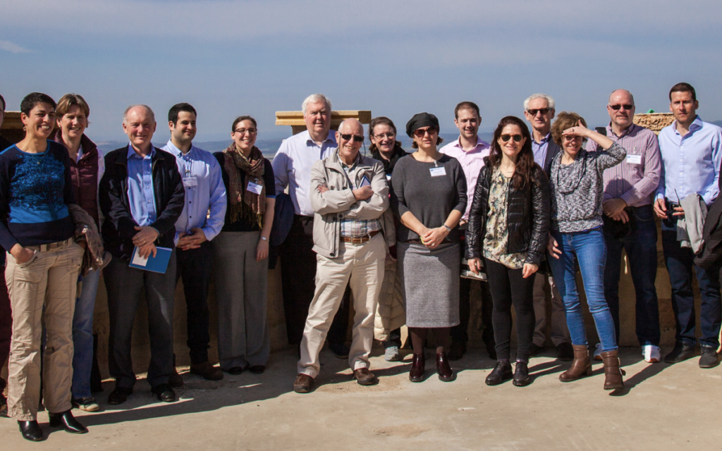 The UK Task Force delegation in Umm el Fahem (Photo: Eli Gaventa Photography)