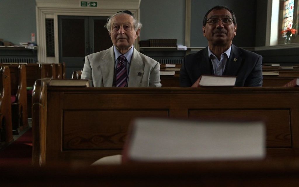 Rudi Leavor, a Jew who lives in Bradford with Jani Rashid, a Muslim they appointed on the board of the synagogue.