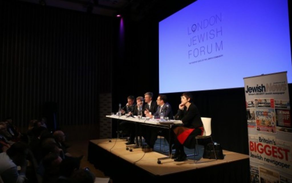 A mayoral hustings at JW3 in 2016
