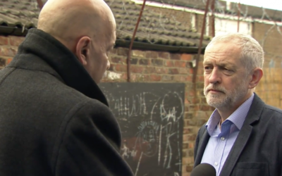 The Labour Leader denying there was any crisis within the Labour Party on the BBC