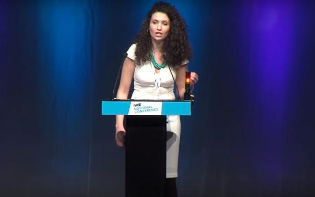 The new NUS president has courted controversy.