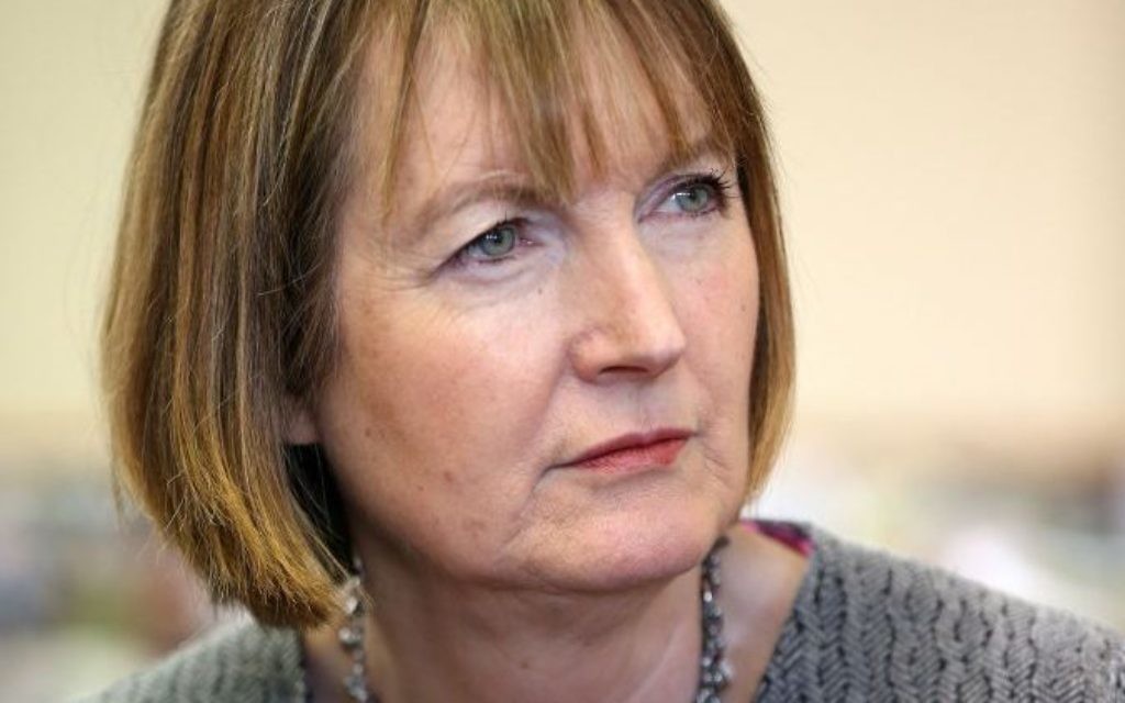Former Labour deputy leader Harriet Harman