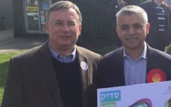 Andrew Dismore with Sadiq Khan
