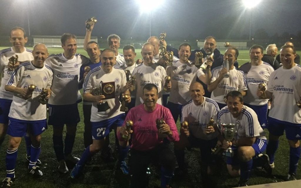 Lions celebrate their cup win