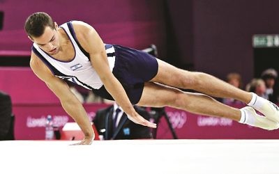 Shatilov in action during the last Olympic Games in London