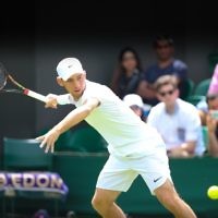 Dudi Sela is through to the second round at Wimbledon