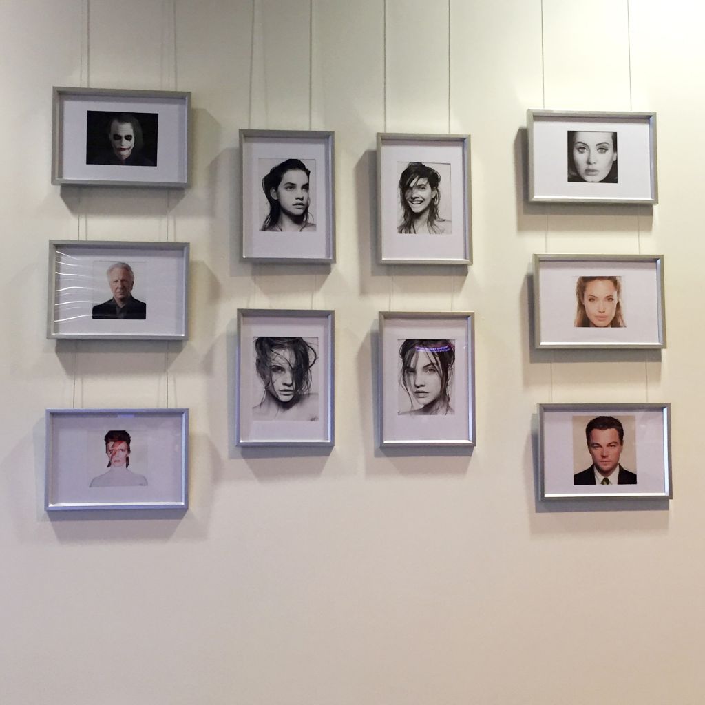 Various actors and musicians, including David Bowie, Angelina Jolie, Alan Rickman and Leonardo DiCaprio