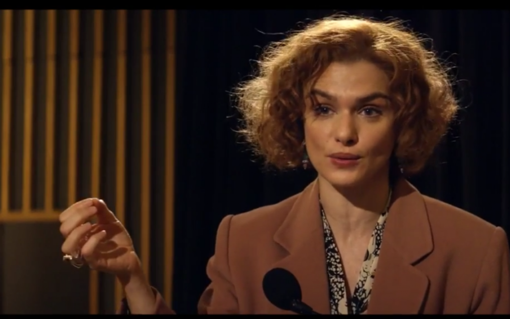 Rachel Weisz stars as historian Deborah Lipstadt