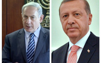Israeli leader Netanyahu and Erdoğan have had major clashes in the past