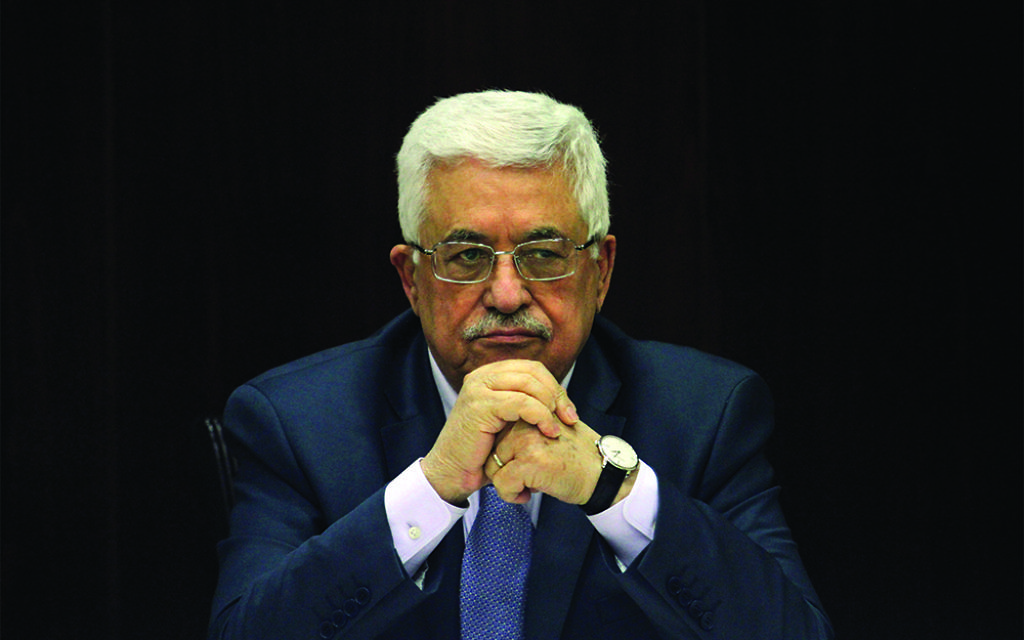 Palestinian President Mahmoud Abbas
