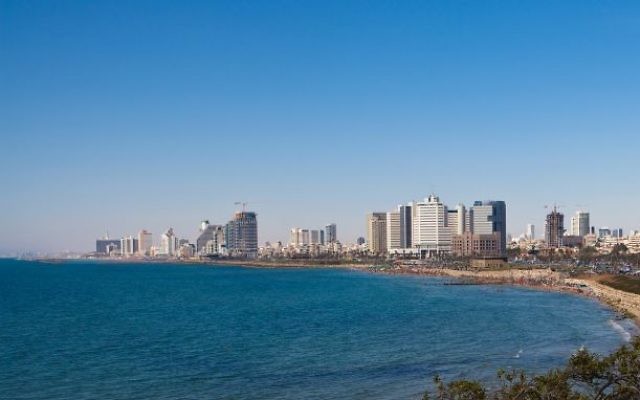 Tel Aviv's famous coast