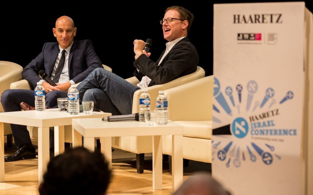 Jonathan Freedland of the Guardian and Aluf Benn inaugurated the conference, paying tribute to David Landau