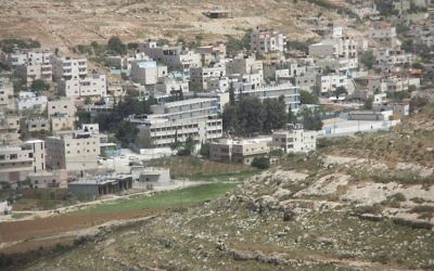 Fawwar Camp in the Hebron district