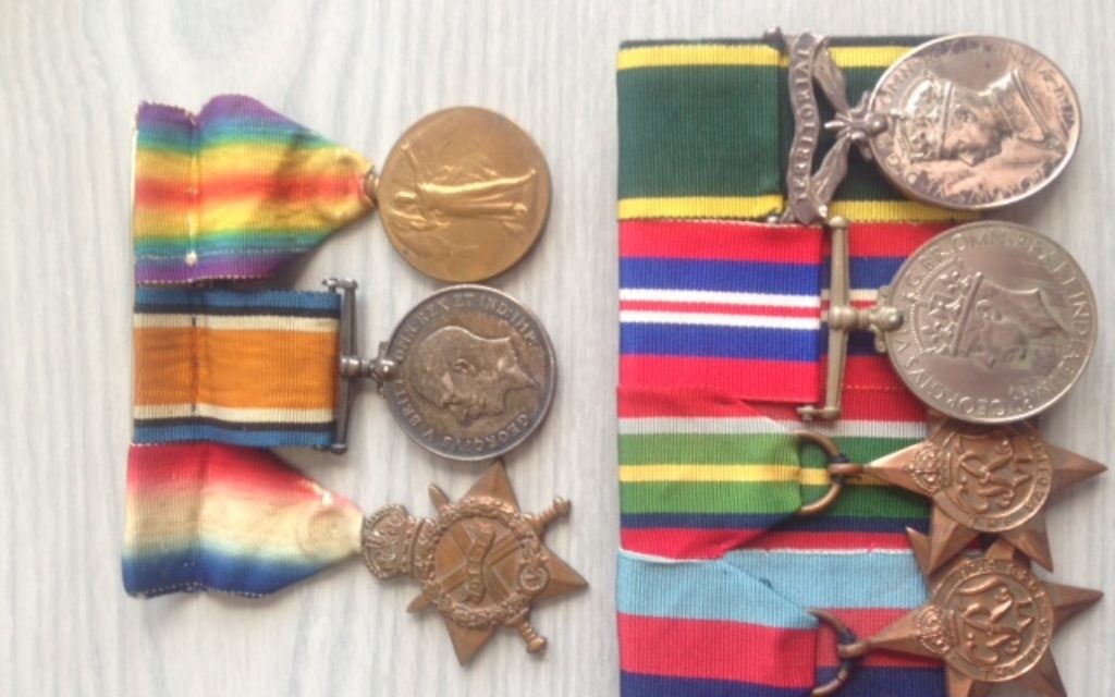 The medals
