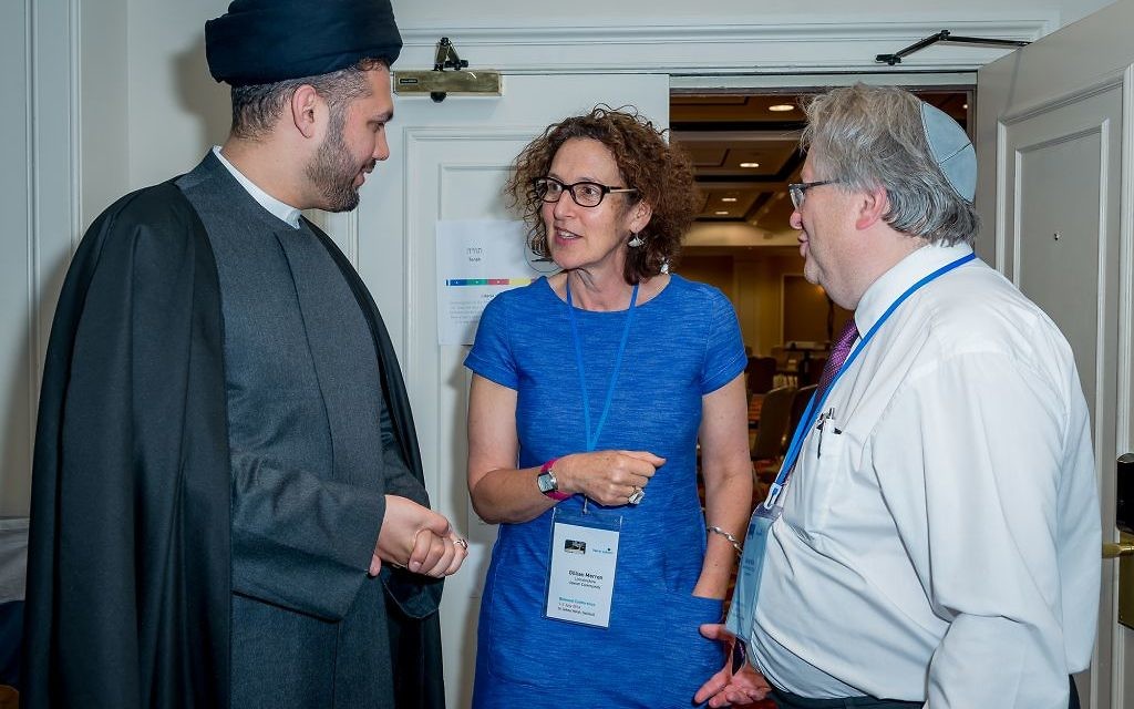 Imam Sayed Razawi, Gillian Merron and Rabbi Danny Rich