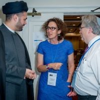 Imam Sayed Razawi, Gillian Merron and Rabbi Danny Rich