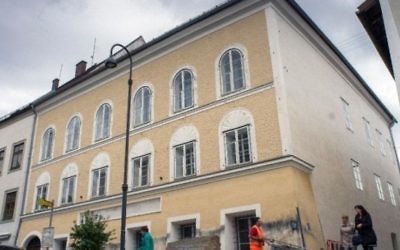 The house in which Hitler was born