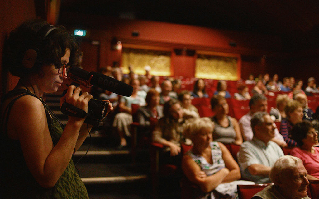 Lights, Chutzpah, Action at Phoenix Cinema. Picture: Asya Gefter Lights, Chutzpah, Action at Phoenix Cinema. Picture: Asya Gefter
