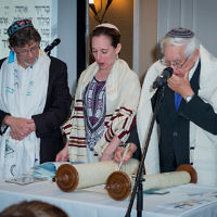 Rabbis Pete Tobias, Charley Baginsky and Andrew Goldstein