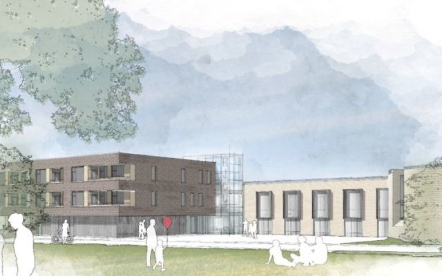 An artisit's impression of Redbridge Jewish Care's  new building