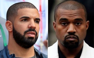 Drake (left) and Kanye West (right) have hinted they may collaborate. (Photo credit: PA/PA Wire)