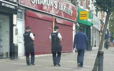 Armed police stamford hill