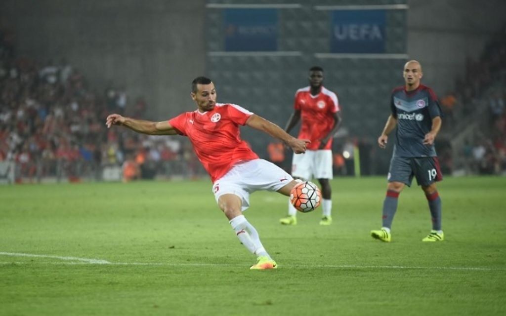 Hapoel Beersheva claimed a stunning Champions League win over Olympiakos