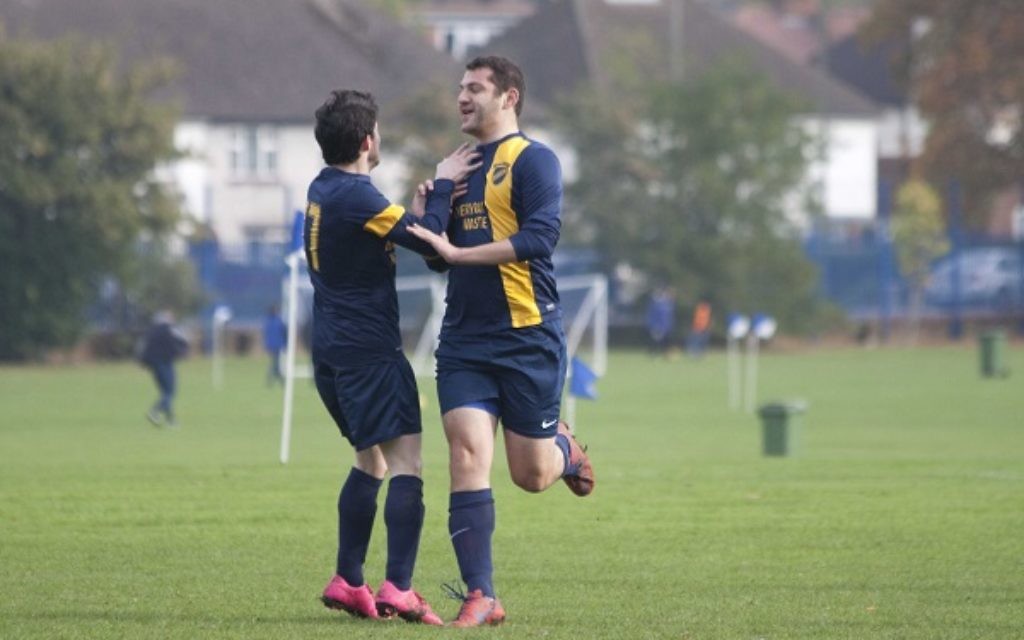 Boca enjoying a rare celebratory moment last season