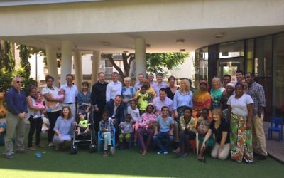 Conservative MPs and Peers visit Save a Child's Heart as they, meet children receiving life-saving heart surgery in Israel