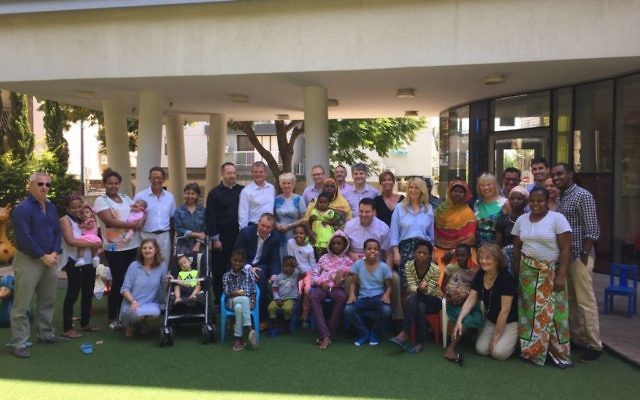 Conservative MPs and Peers visit Save a Child's Heart as they, meet children receiving life-saving heart surgery in Israel