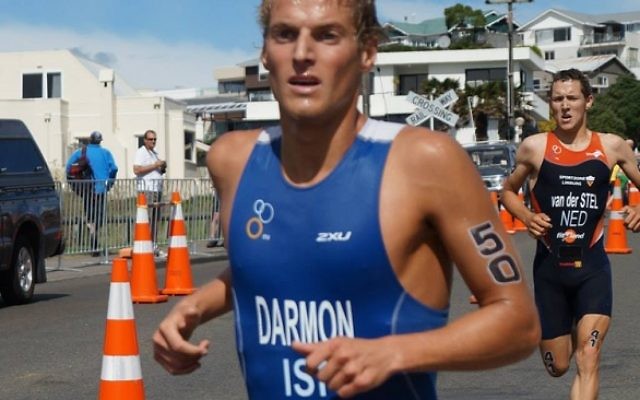 Ron Darmon was Israel's first triathlete to take part in an OIympic Games