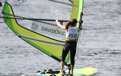 Maayan Davidovich moved closer to securing a place in the medal race