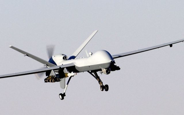 A drone aircraft