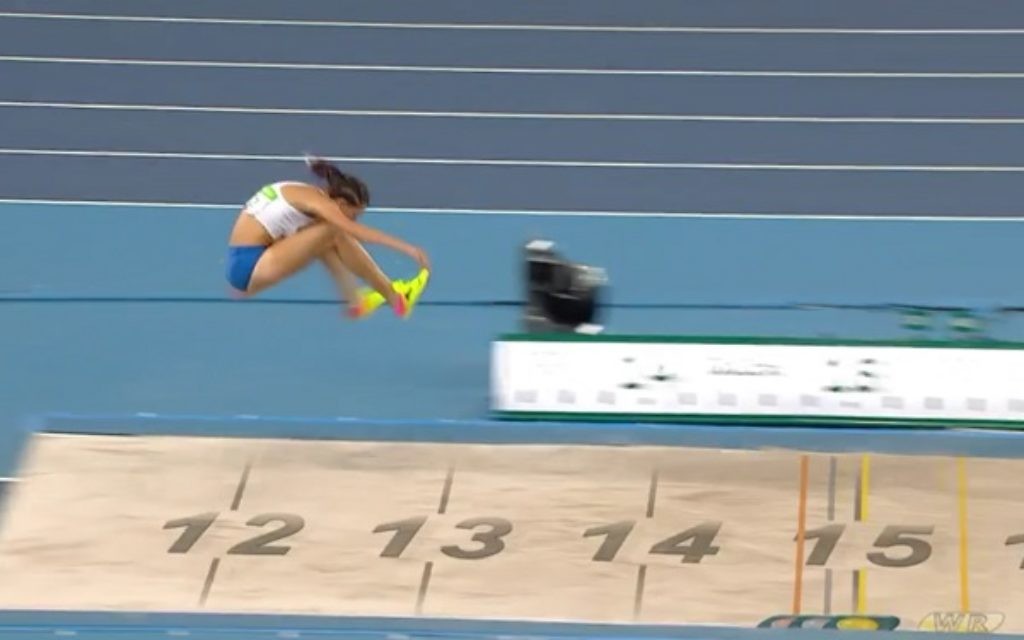 Hanna Knyazyeva-Minenko claimed three season bests, as she finished final in fifth place
