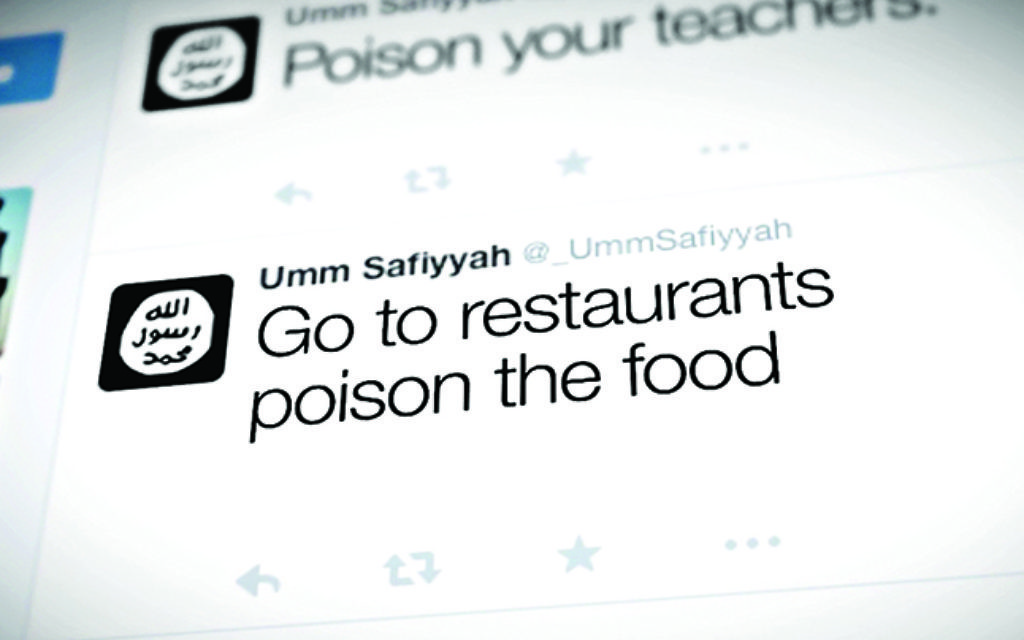 ISIS messages online