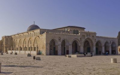 Al-Aqsa Mosque on the Temple Mount, in the Old City of Jerusalem.