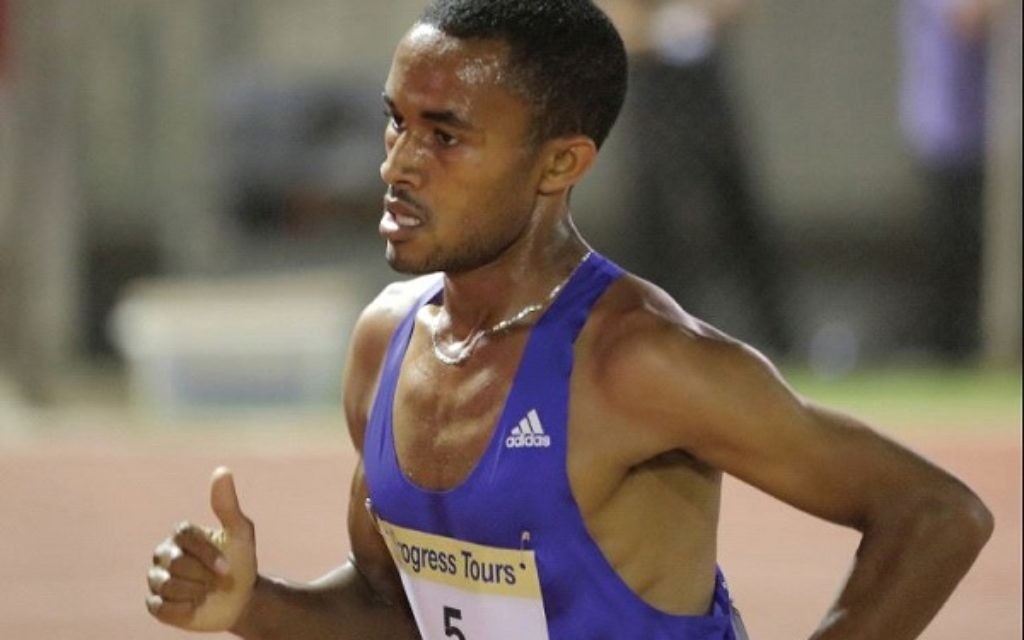 Marhu Tefari was the quickest of Israel's three marathon runners