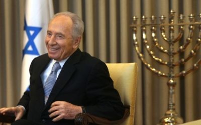 The late Shimon Peres